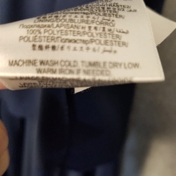 EUC BCBG Generation Navy Maxi With Black Lace Bodice  Size 0 - Picture 4 of 10